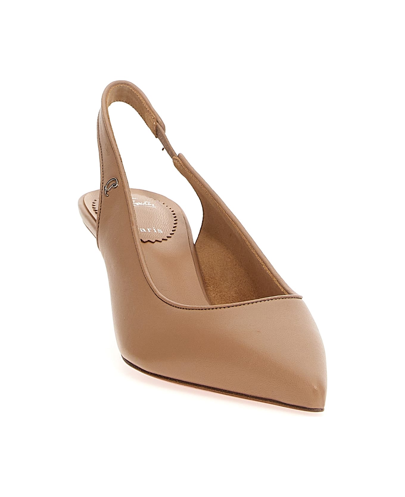 Christian Louboutin 'sporty Kate' Slingback - Beige