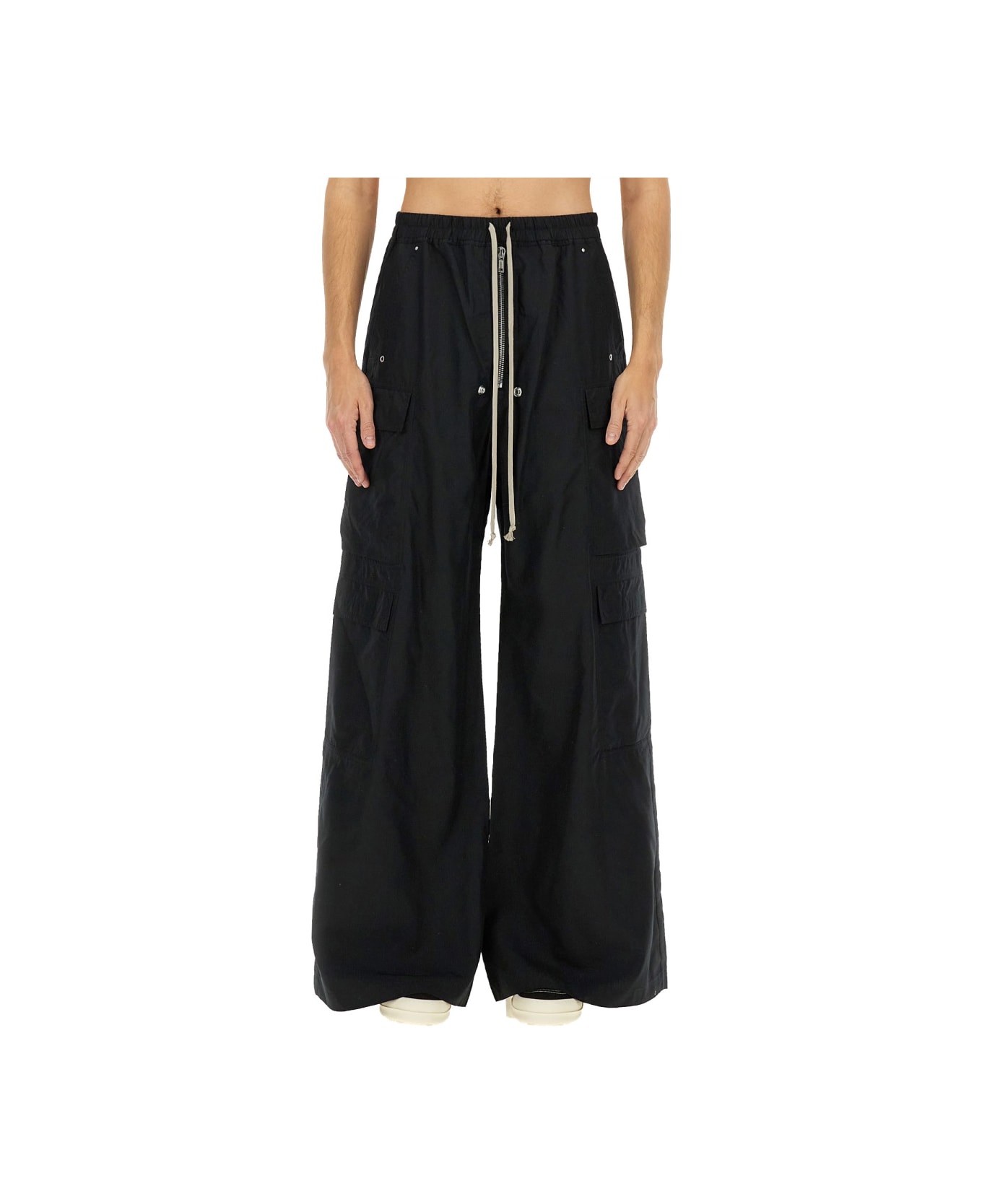 DRKSHDW Wide Leg Pants - BLACK