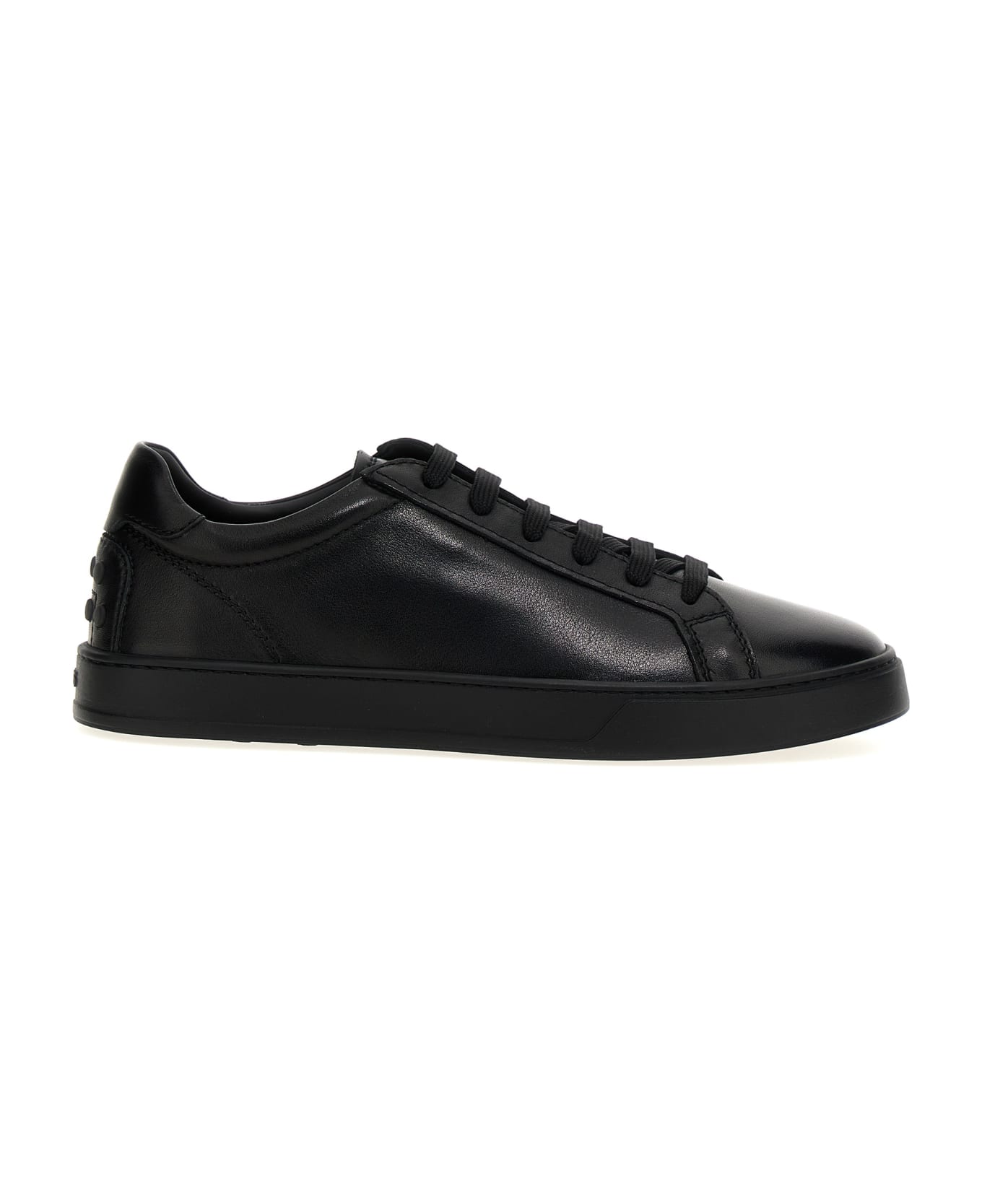 Tod's Leather Sneakers - Black