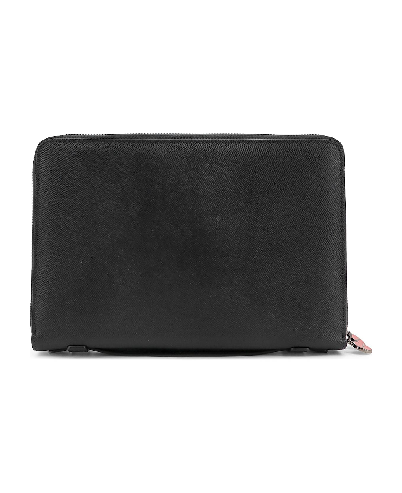 Kiton Leather Briefcase - Black
