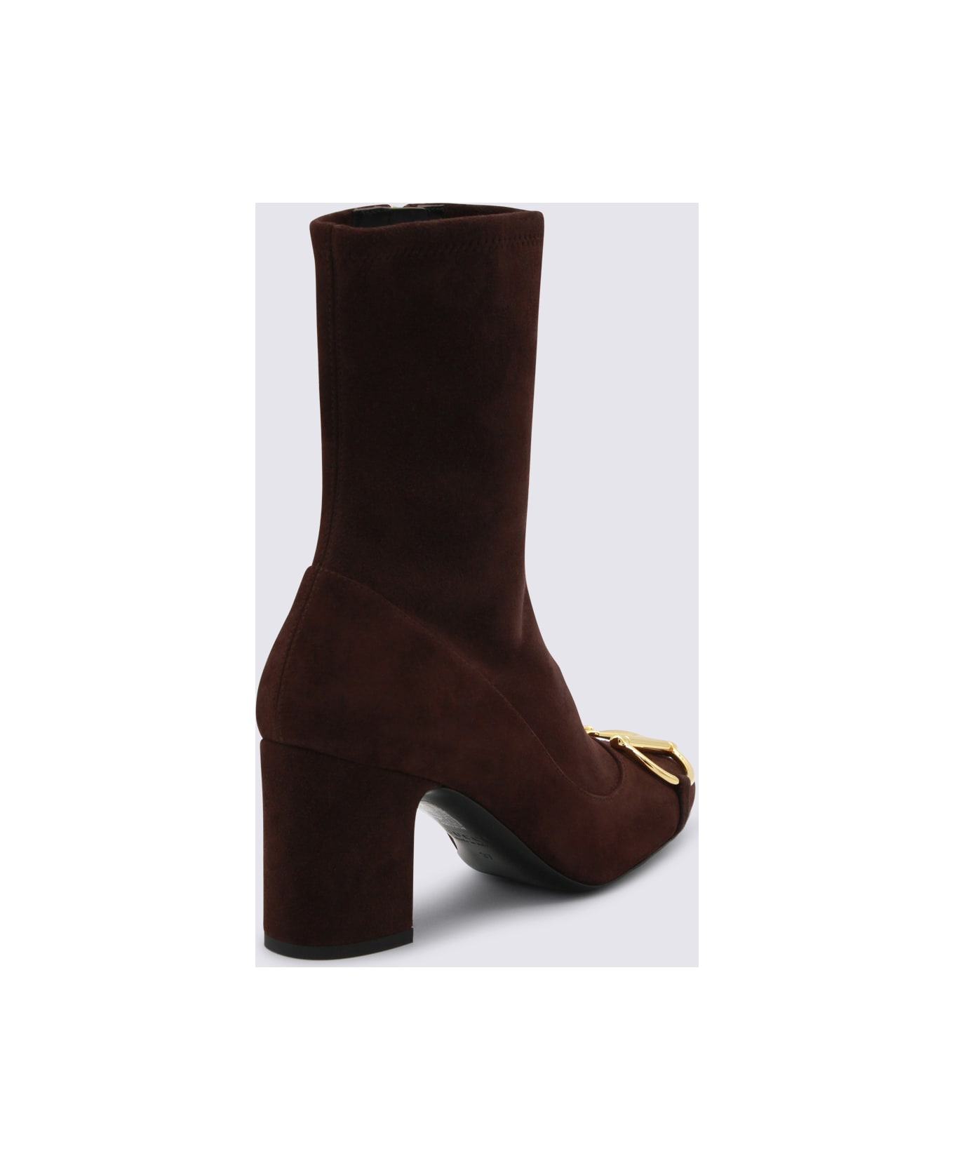 Gucci Brown Leather Boots - Brown