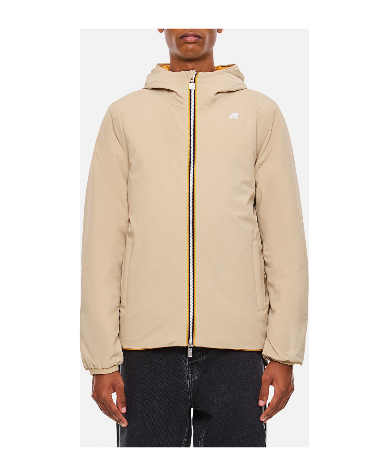 K-Way Jack St Warm Double - BEIGE, yellow