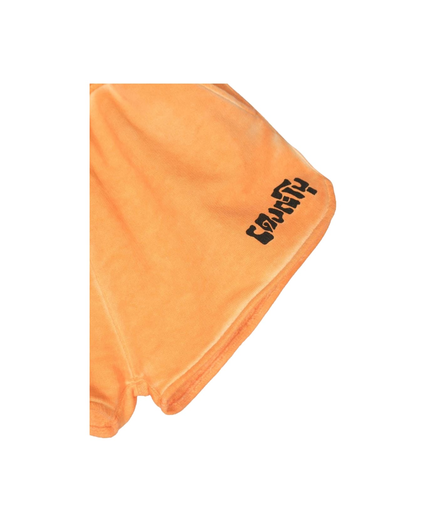 Marcelo Burlon Sweatshorts - ORANGE