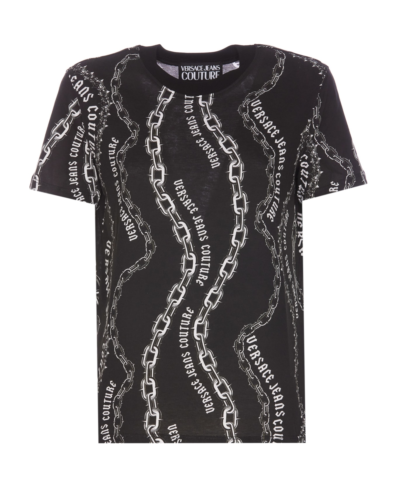 Versace Jeans Couture Chain Couture T-shirt - Black