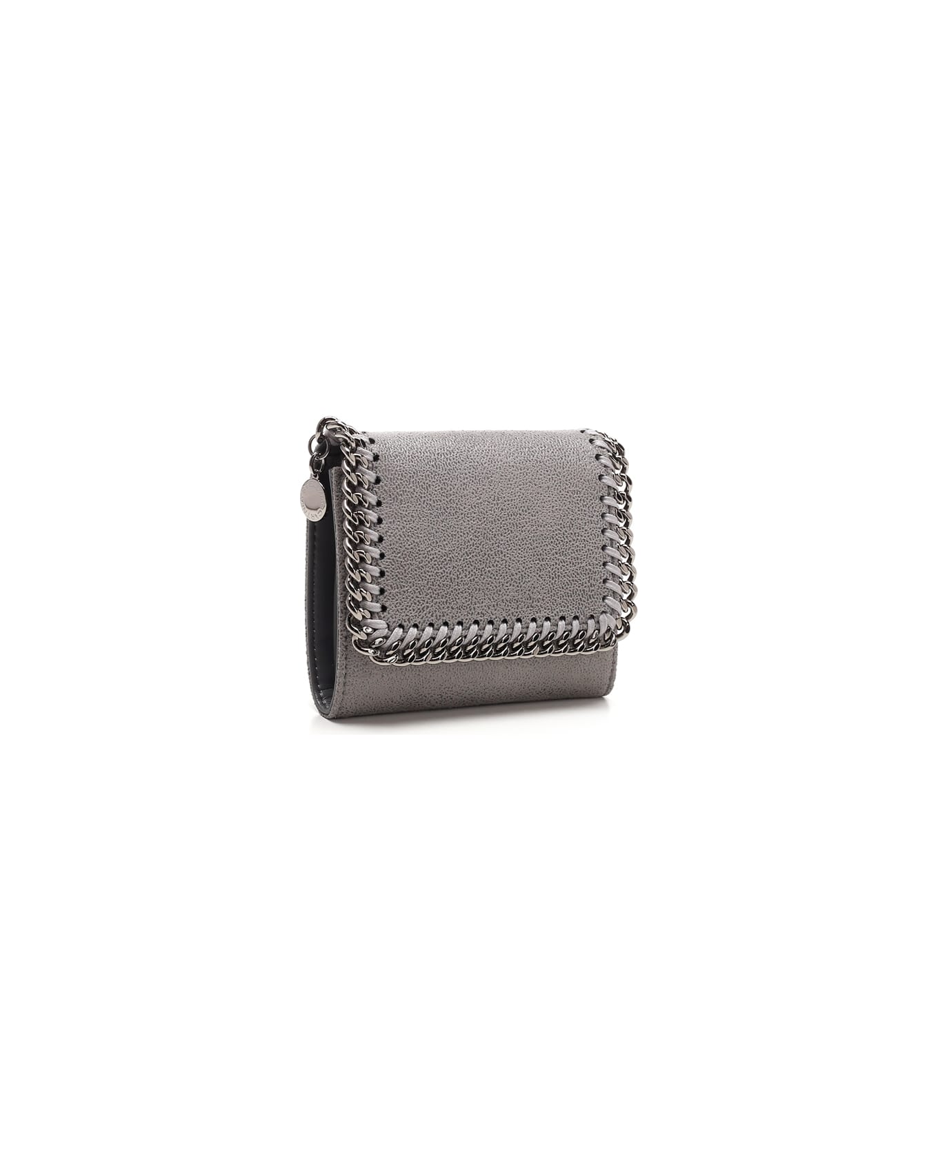 Stella McCartney Falabella Small Flap Wallet - Light Grey 財布