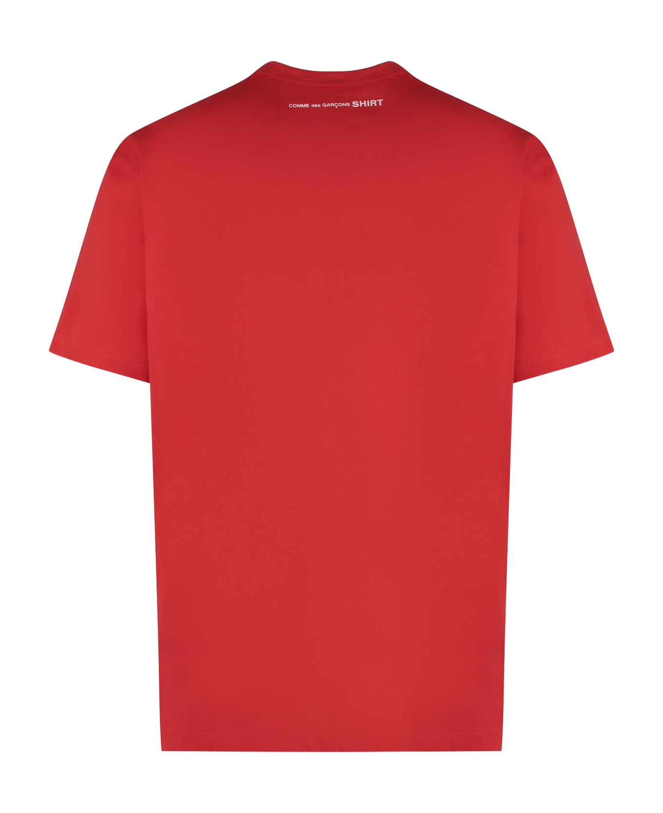 Comme des Garçons Cotton T-shirt - Rosso シャツ