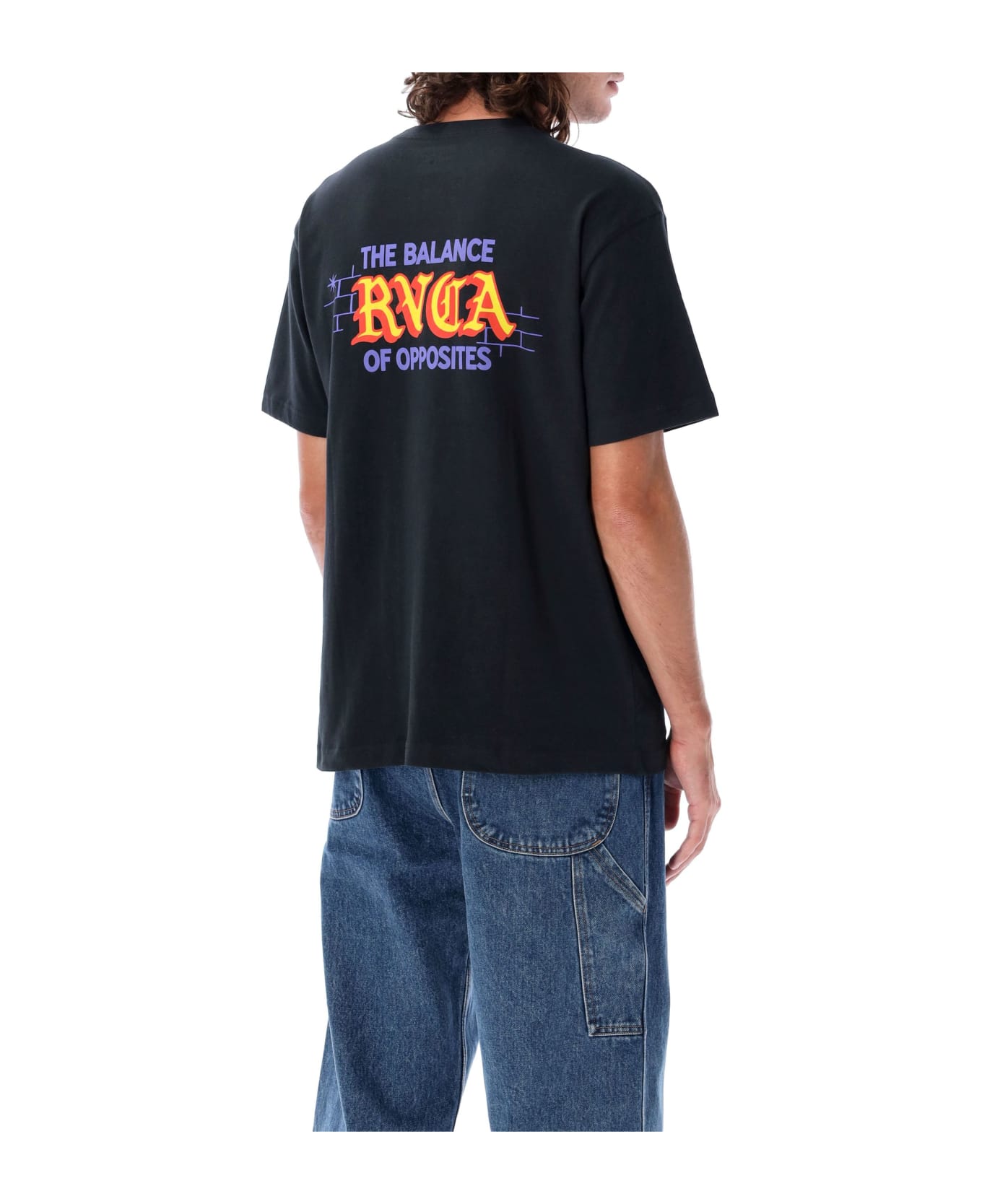 RVCA Del Toro T-shirt - BLACK