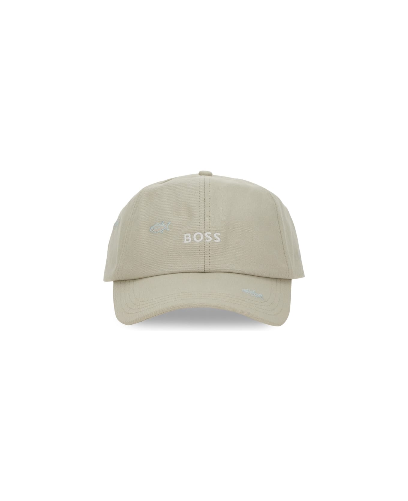 Hugo Boss "derrel" Baseball Hat - BEIGE