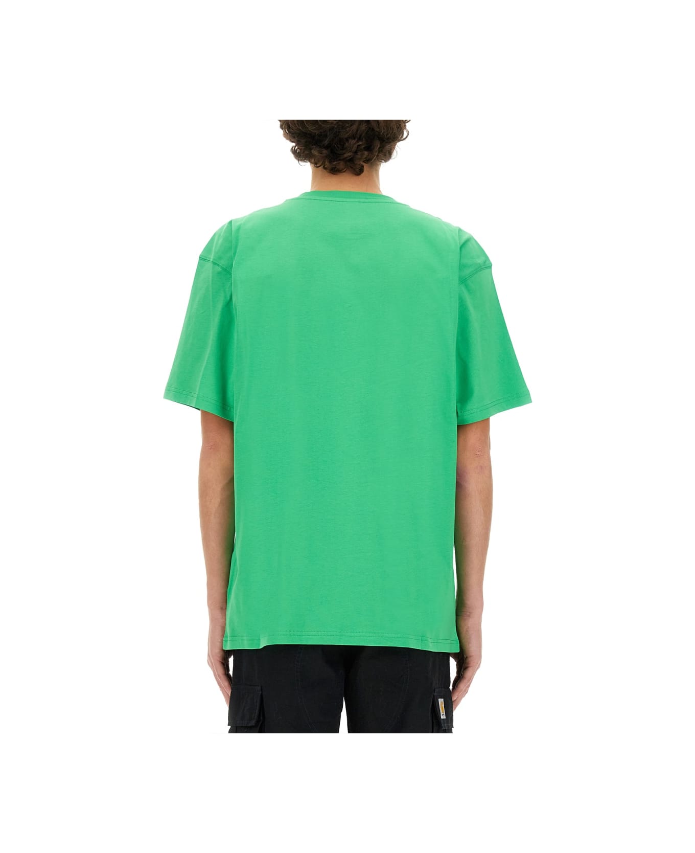 Moschino T-shirt With Logo - GREEN