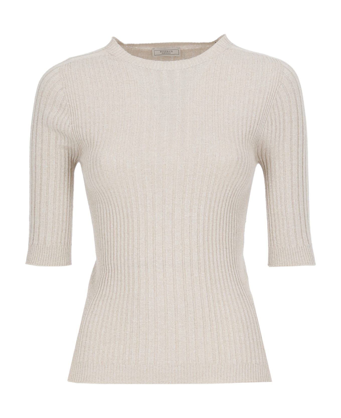 Peserico Viscose Sweater - Beige