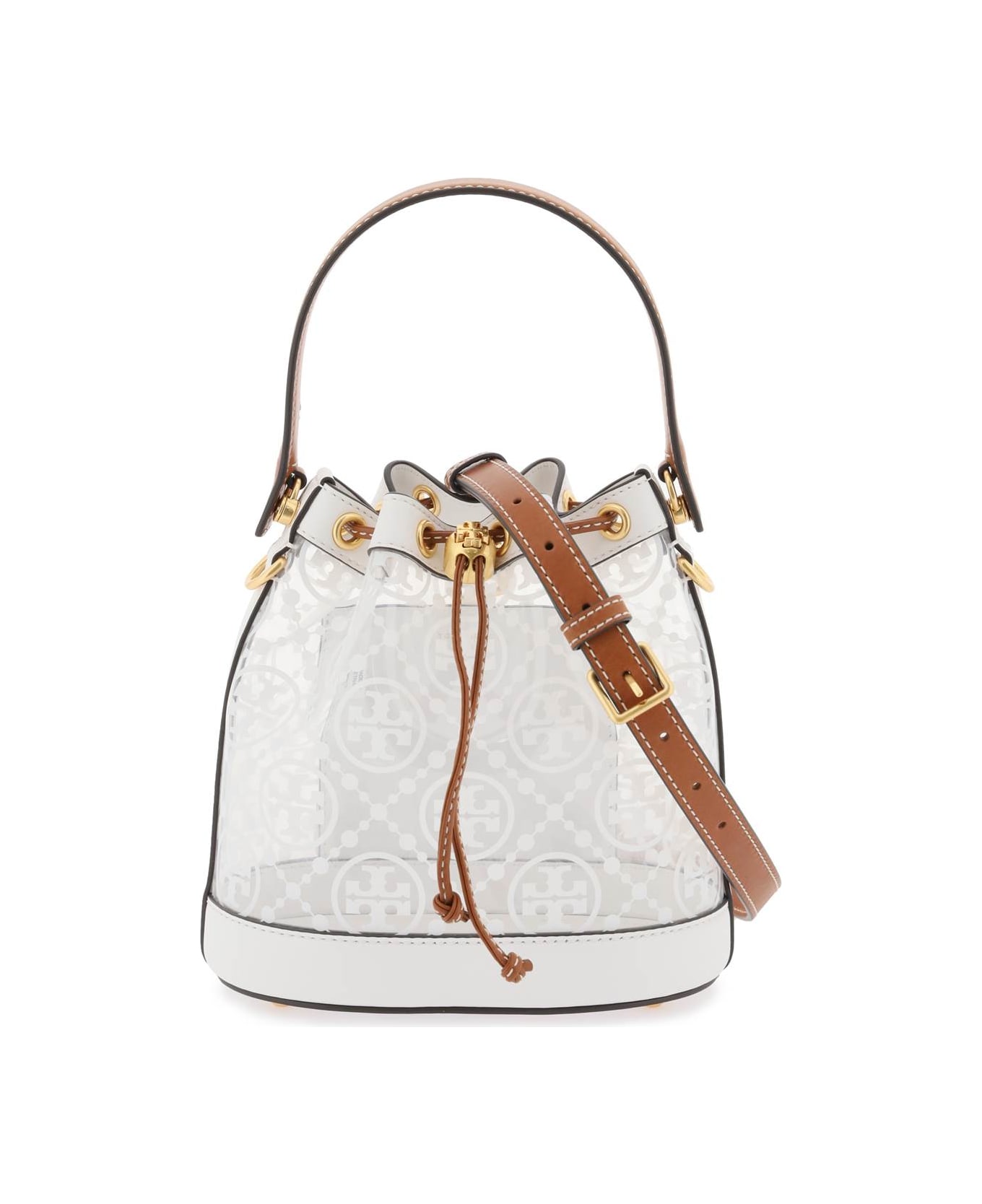 Tory Burch Monogram Bucket Bag - Best Price in Singapore - Oct 2023