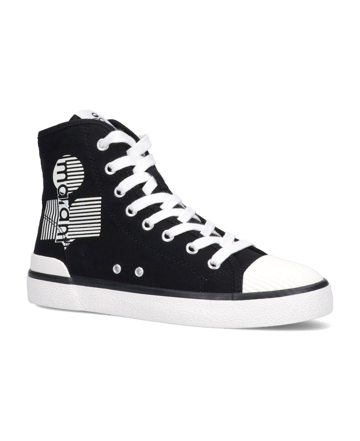Isabel Marant Canvas Sneakers - Black