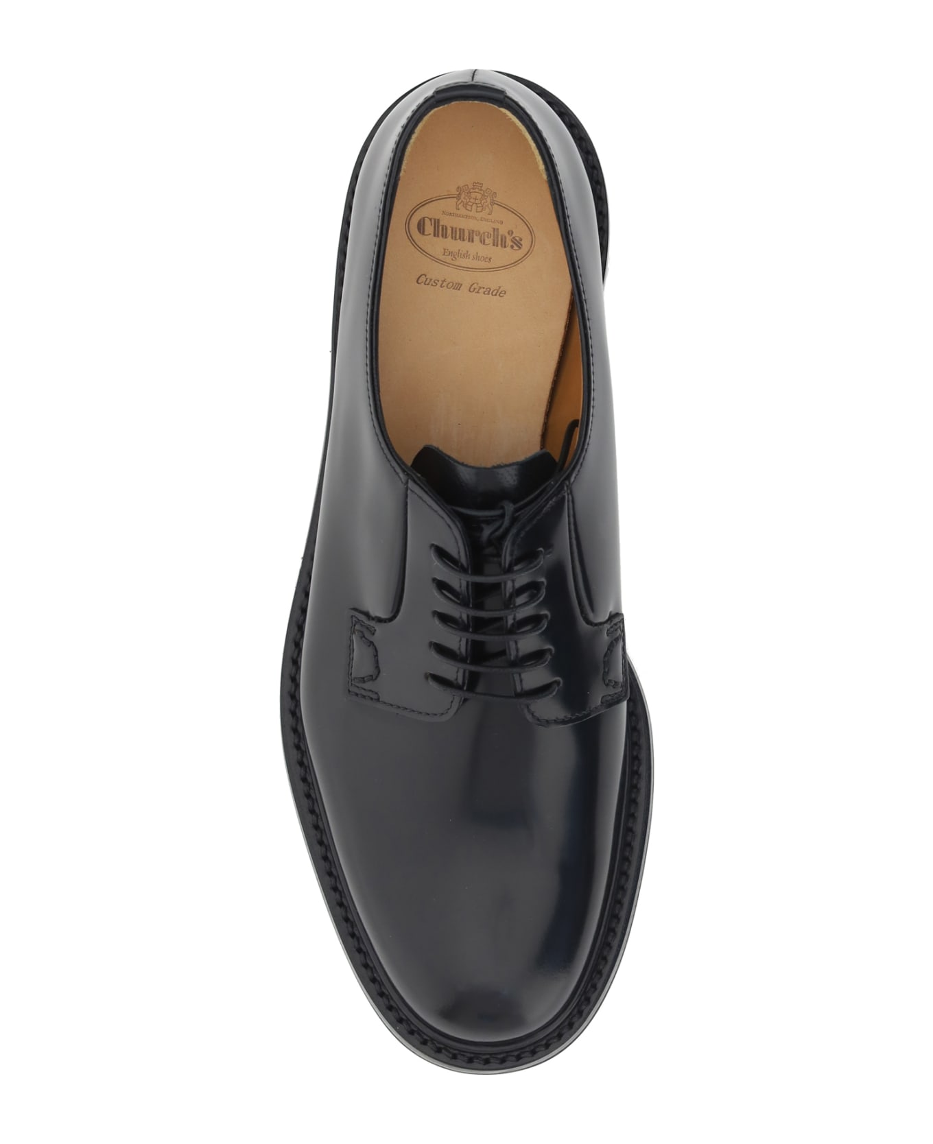 Church's Shannon Lace-up Shoes - Black フラットシューズ