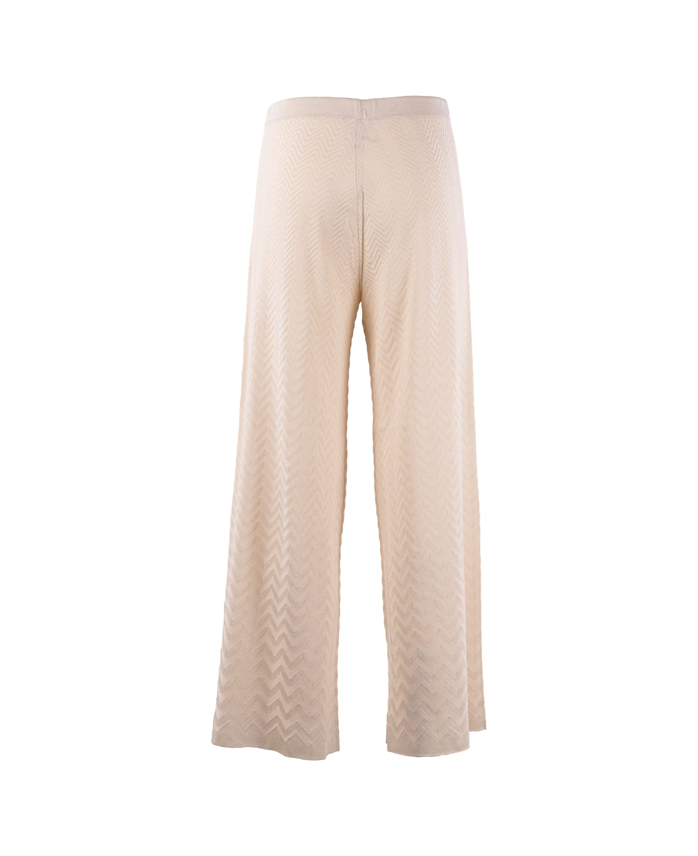 D.Exterior Trousers Ivory - Ivory