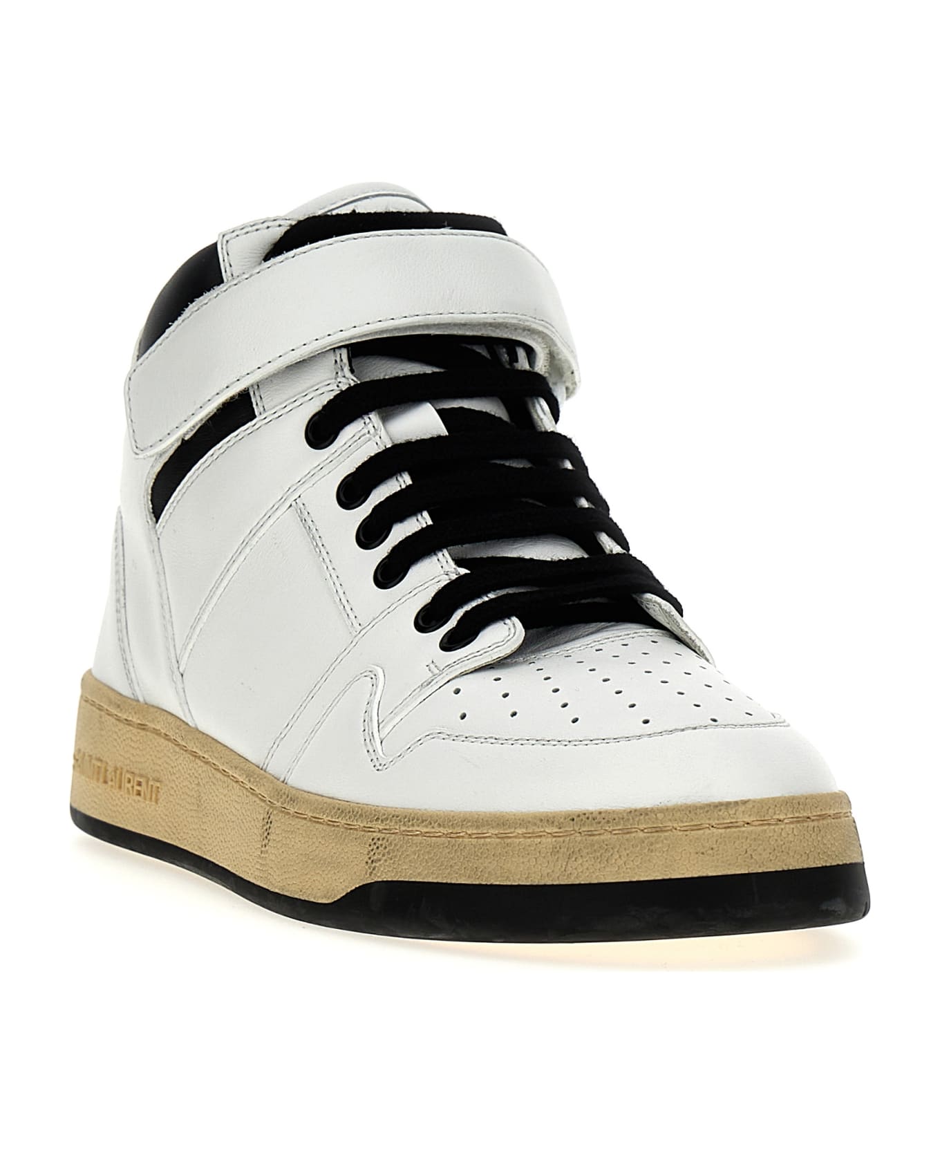 Saint Laurent 'lax' Sneakers - White/Black
