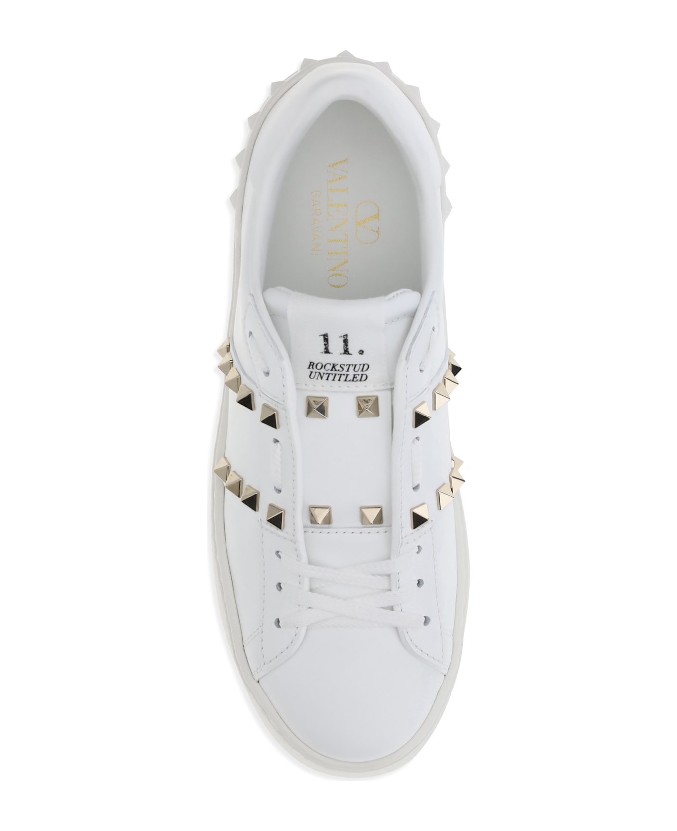 Valentino Garavani Rockstud Untitled Flatform Sneakers