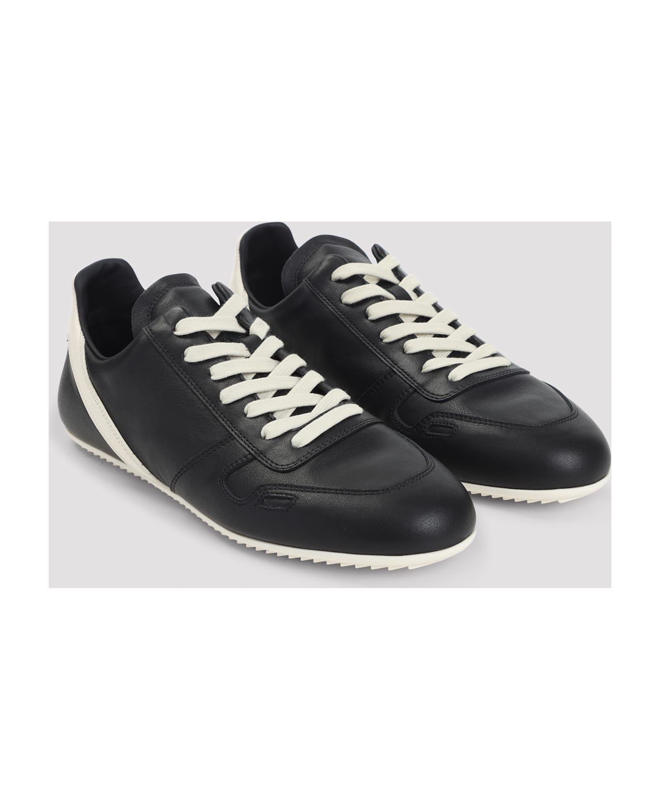 Rick Owens Minimal Sneakers - Black Milk Milk