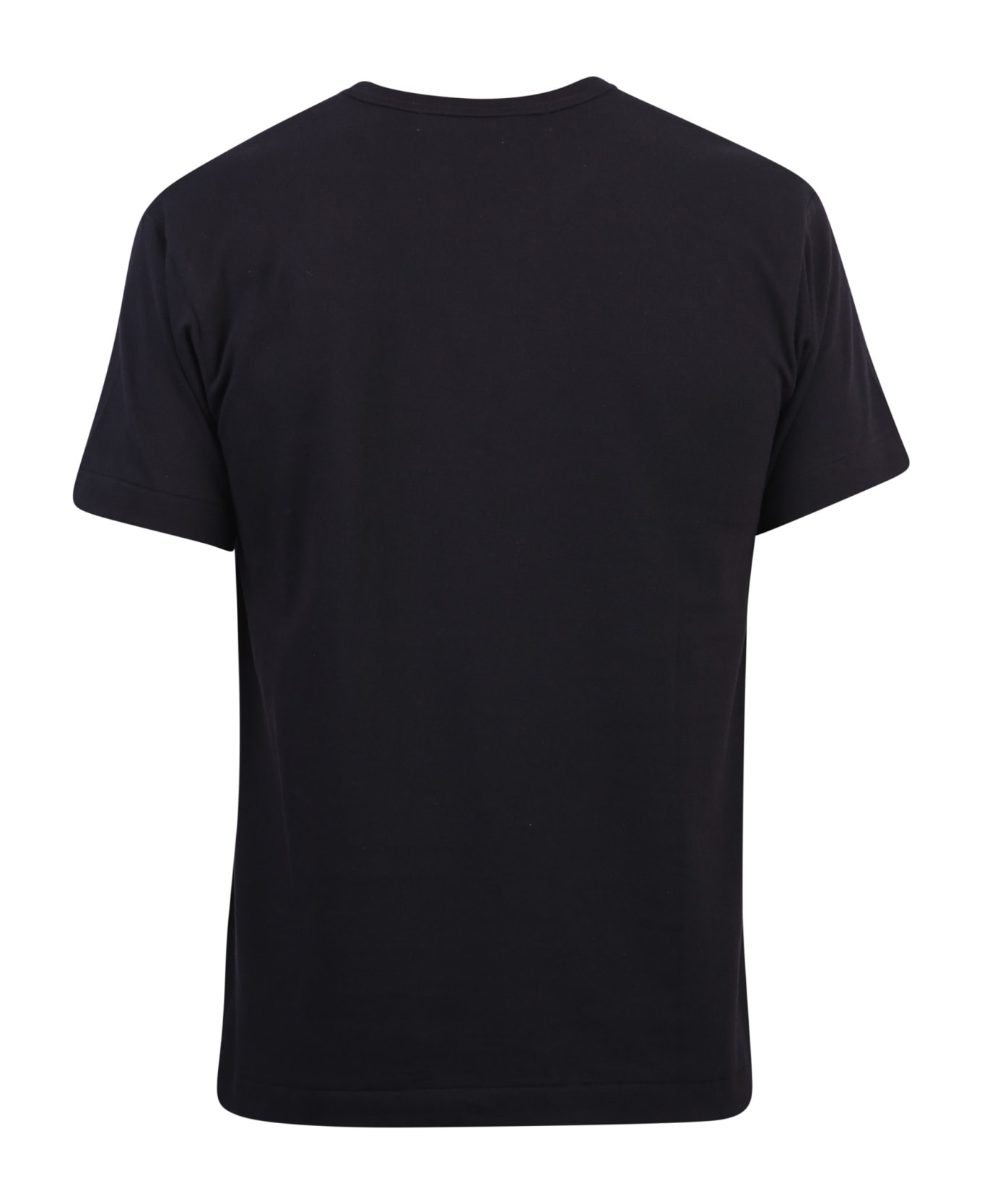 Comme des Garçons Play Embroidered T-shirt - Black