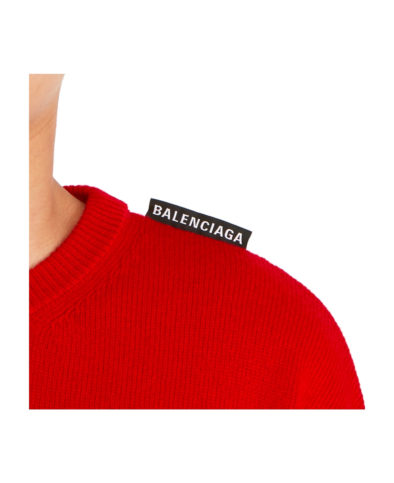 Balenciaga Cashmere Sweater - Red