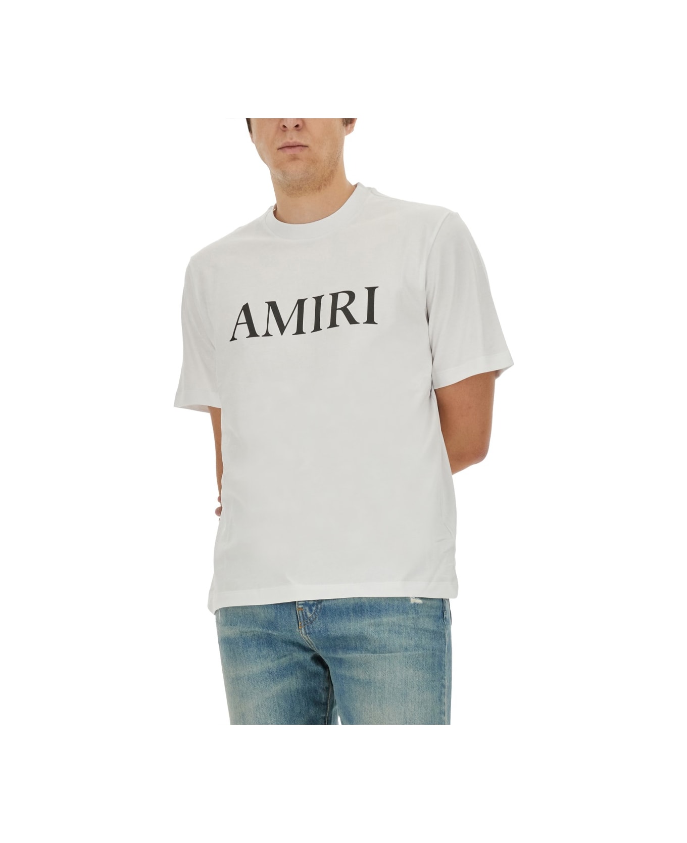 AMIRI T-shirt With Logo - WHITE