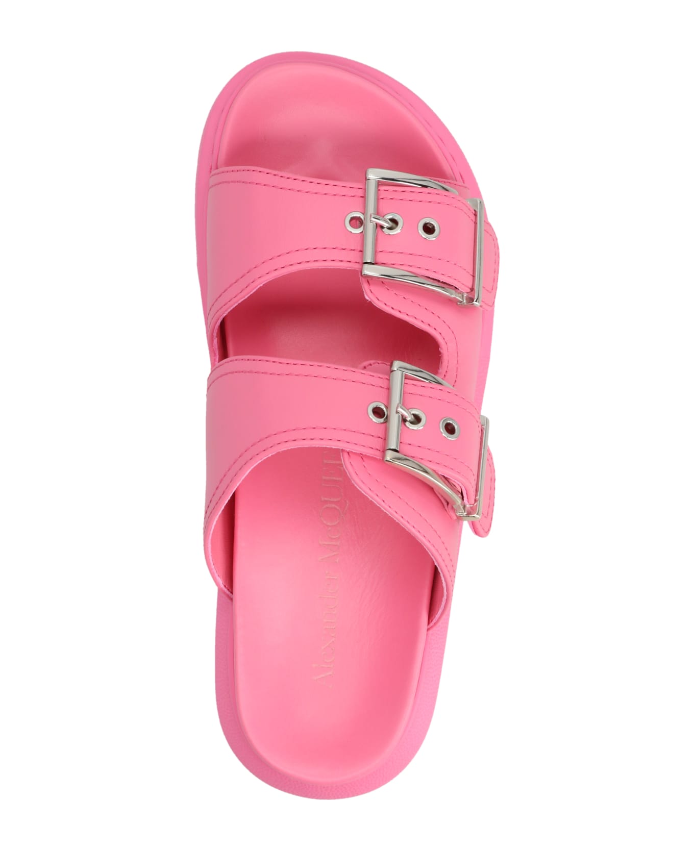 Alexander McQueen 'matt Vegetan' Sandals - Pink