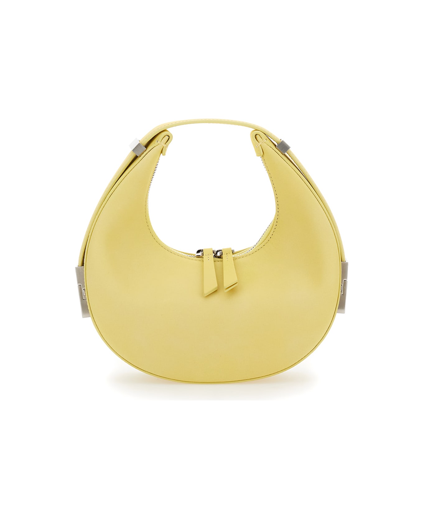 OSOI 
mini Toni
 Yellow Shoulder Bag With Engraved Logo In Leather Woman - Yellow