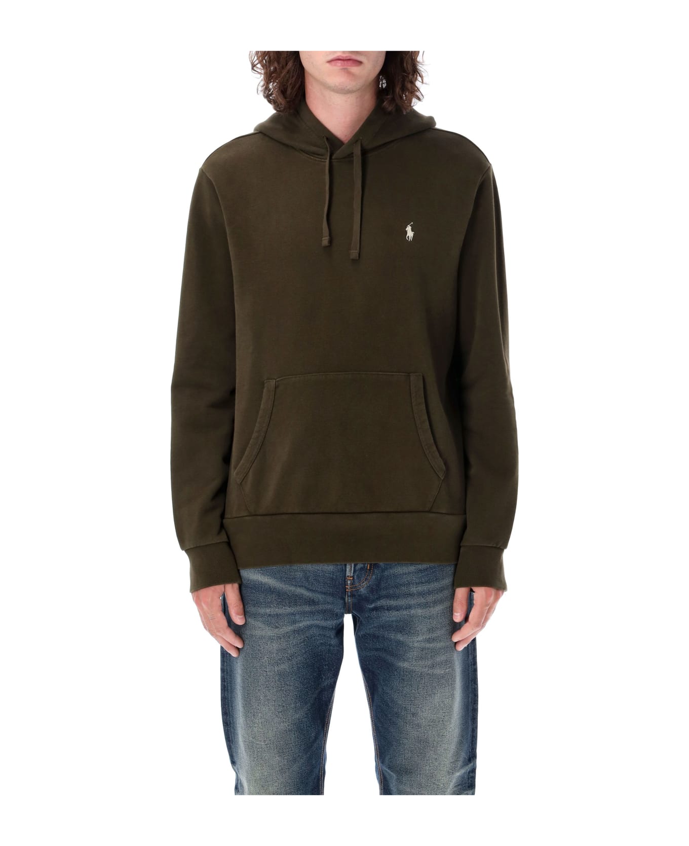 Polo Ralph Lauren Hoodie With Pony Embroidery - DARK LODEN