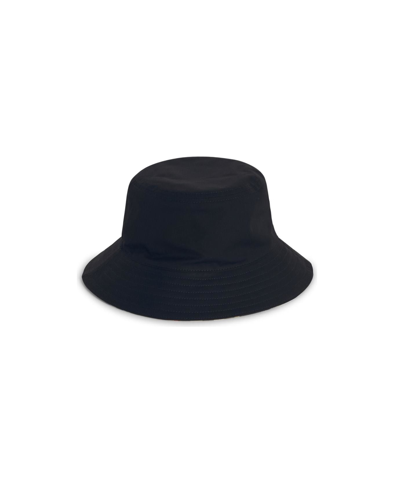 Burberry 
bucket
 Black Cotton Hat - Black
