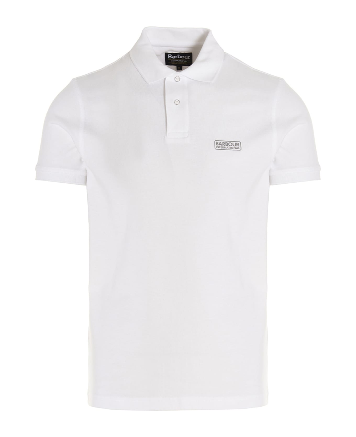 Barbour 'essential' Polo Shirt - White