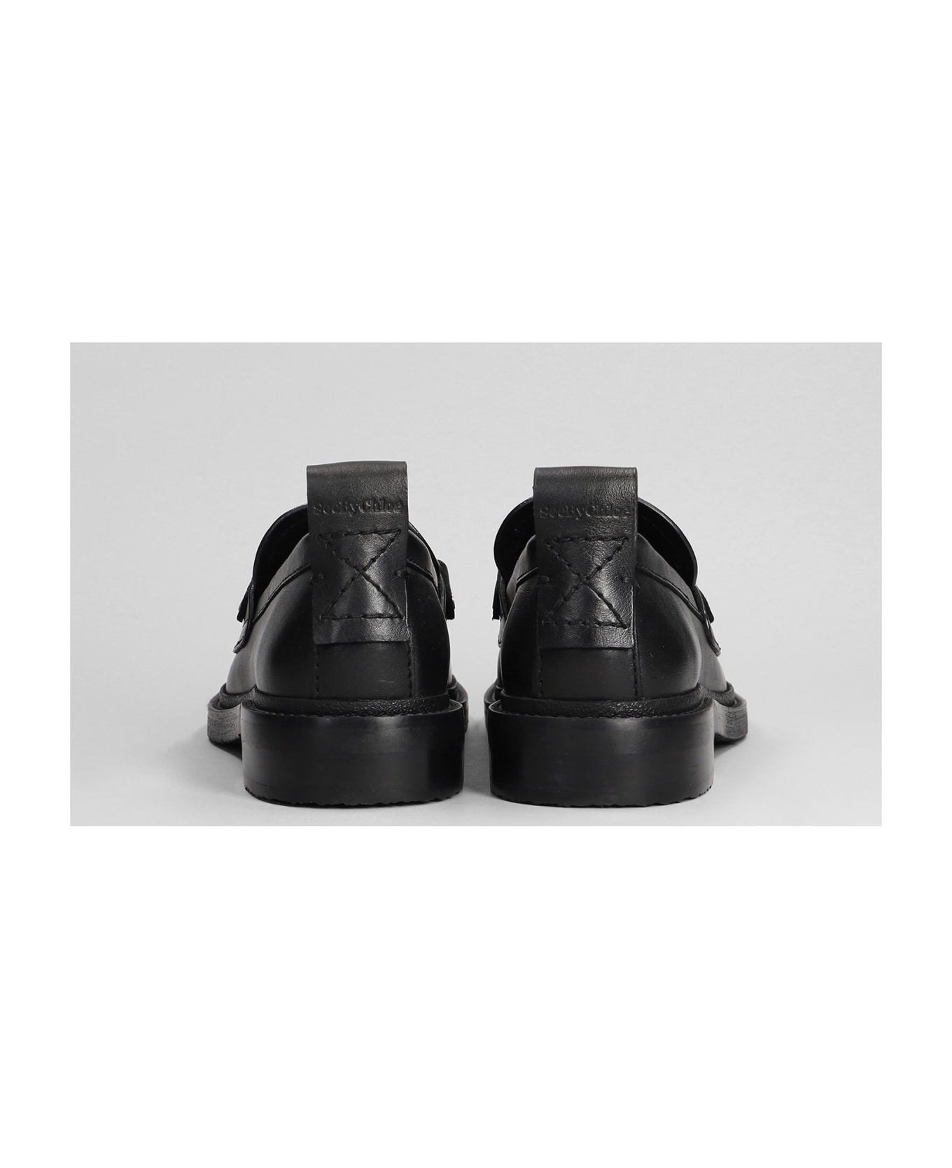 【関税込み】See by Chloe ブラック Signature 1 ローファー See by Chloé SIGNATURE 1 LOAFER Black - Free delivery