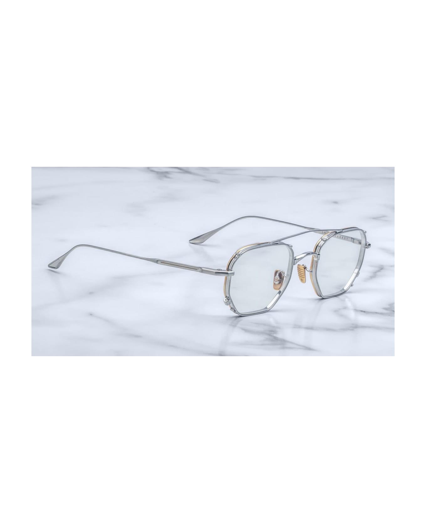 Jacques Marie Mage Marbot - Silver 2 Rx Glasses - Silver