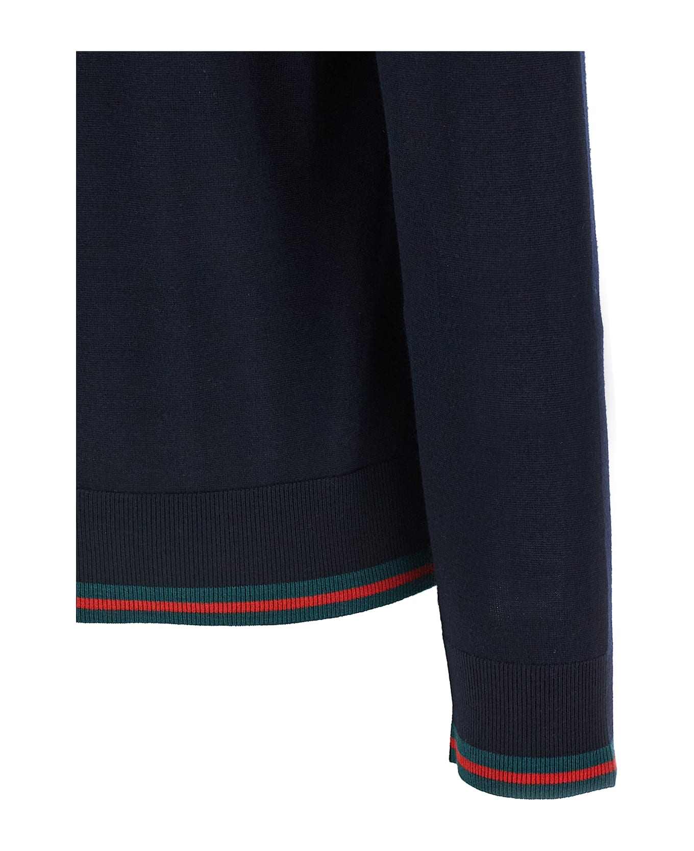 Gucci Cardigan Web - Blue