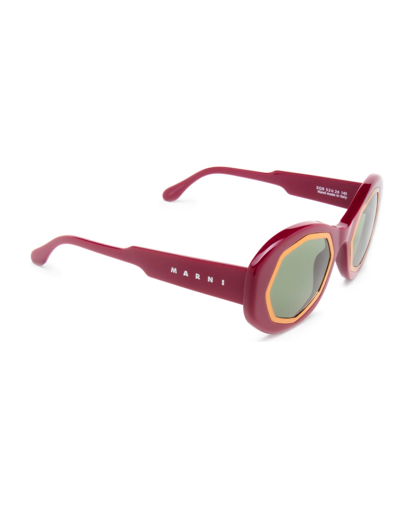 Marni Eyewear Mount Bromo Bordeaux Sunglasses - Bordeaux サングラス