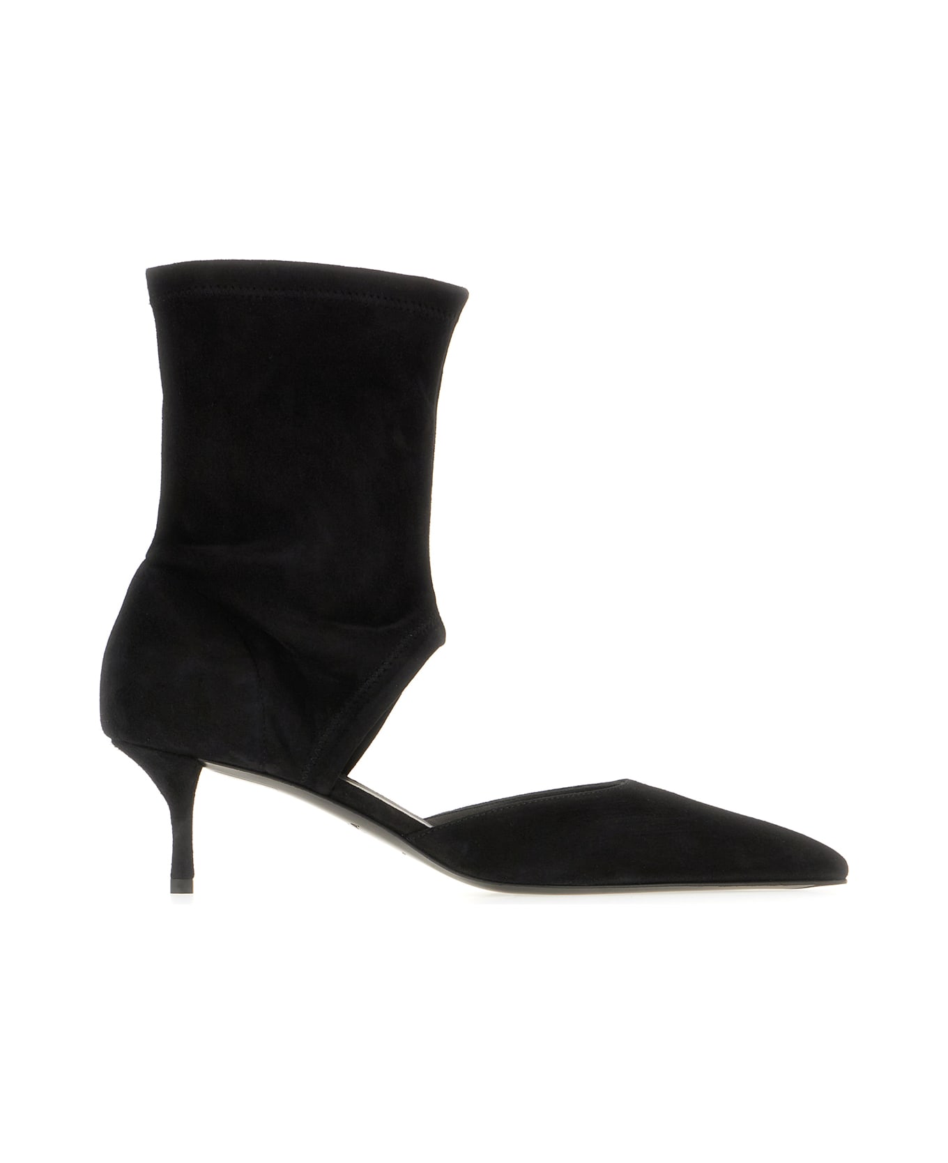 Alaia Black Suede Boots - NOIR