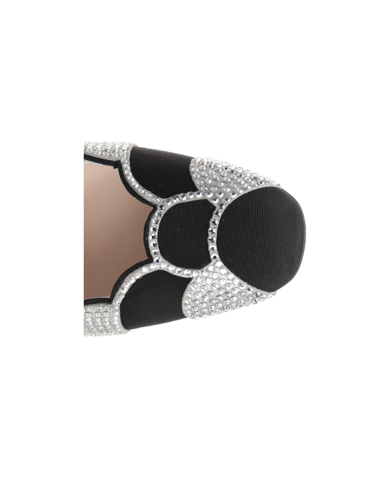 Valentino Garavani Décolleté 'bowow' - NEROSILVERSHADE