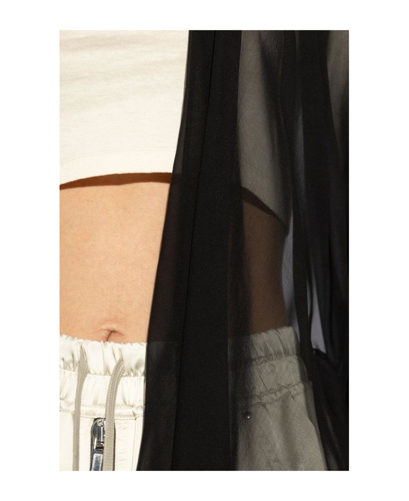 Rick Owens Hollywood Half Moon Jacket - Black