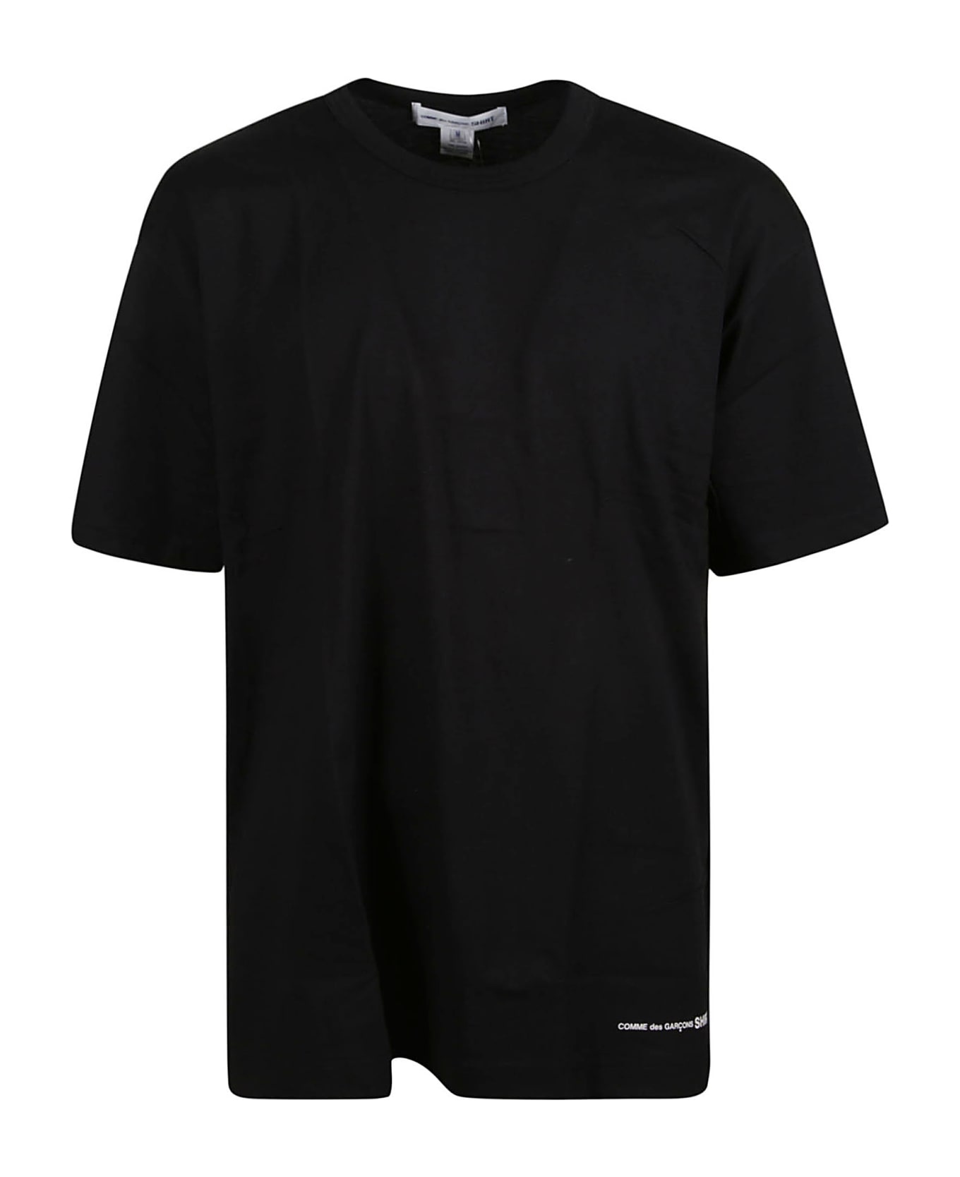 Comme des Garçons Shirt Logo Print T-shirt - Black