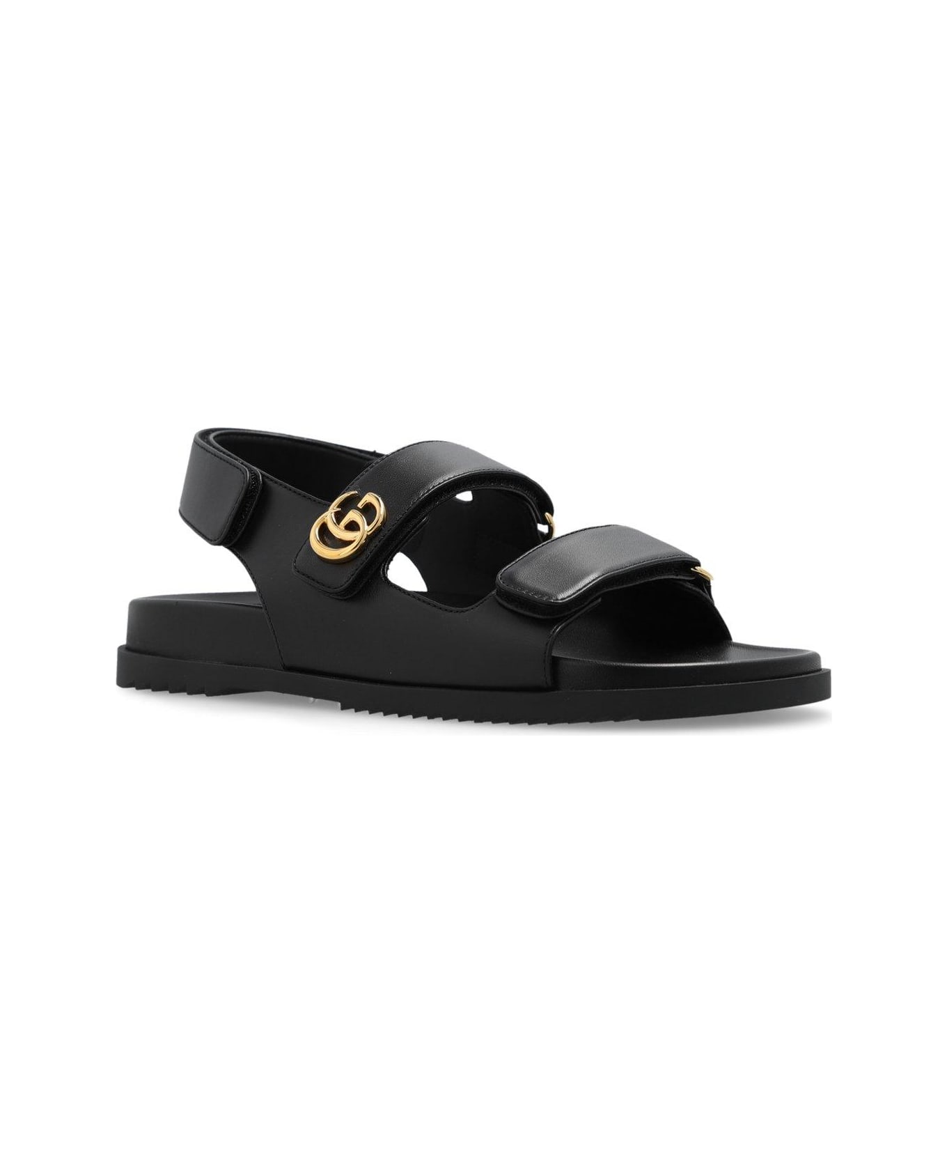 Gucci Double G Sandals - Nero