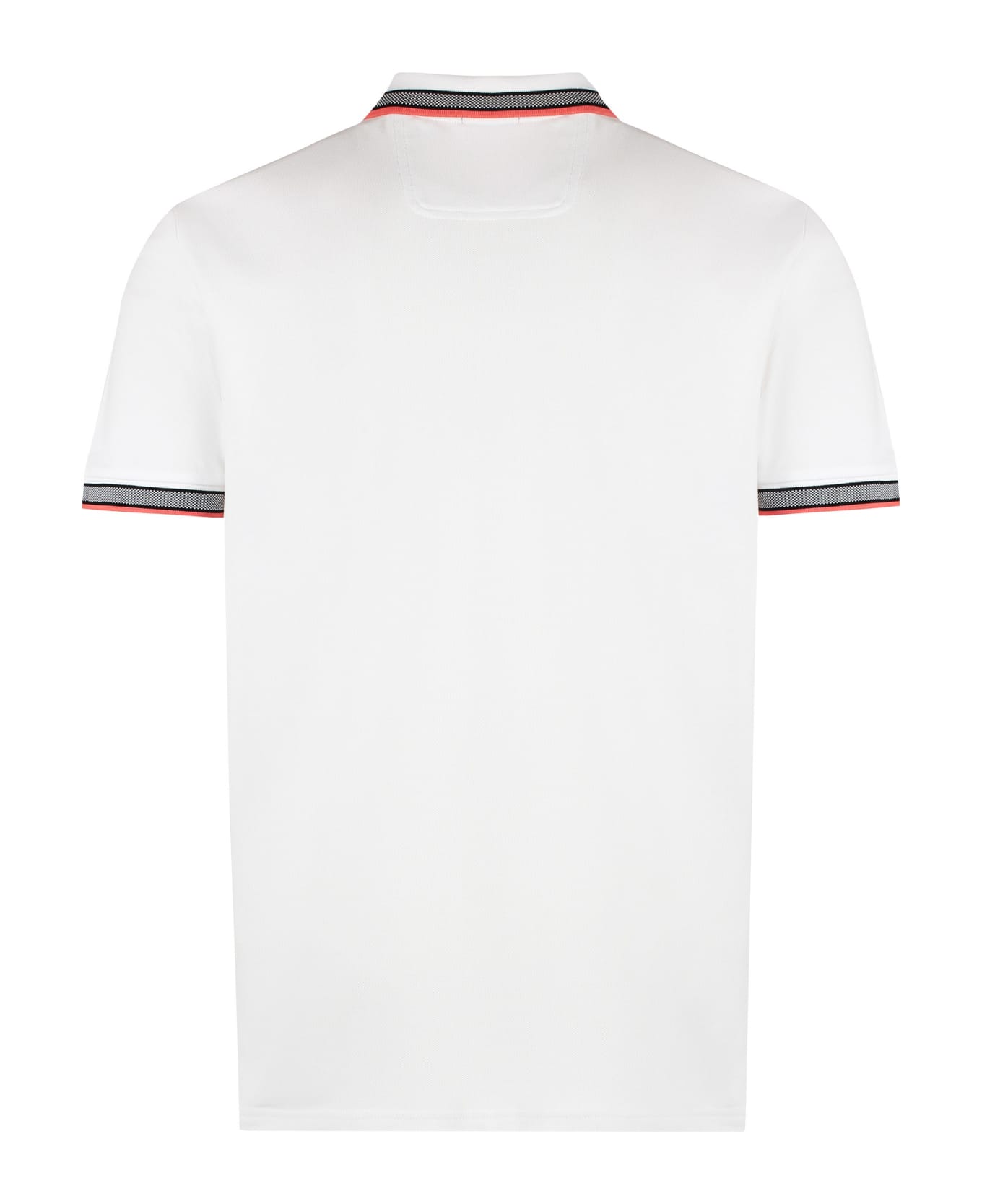 Hugo Boss Cotton-piqué Polo Shirt - White