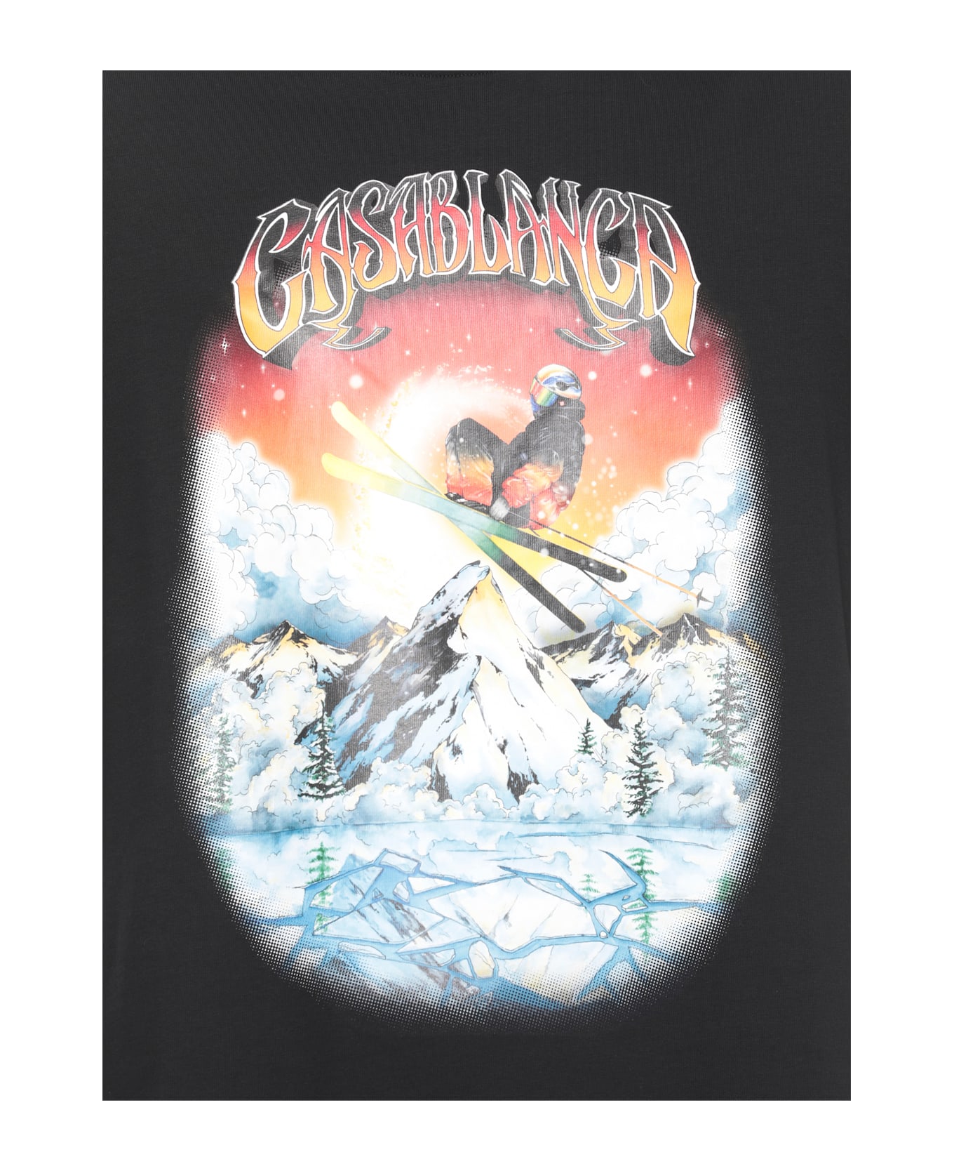 Casablanca Ski Club Sweatshirt - Black