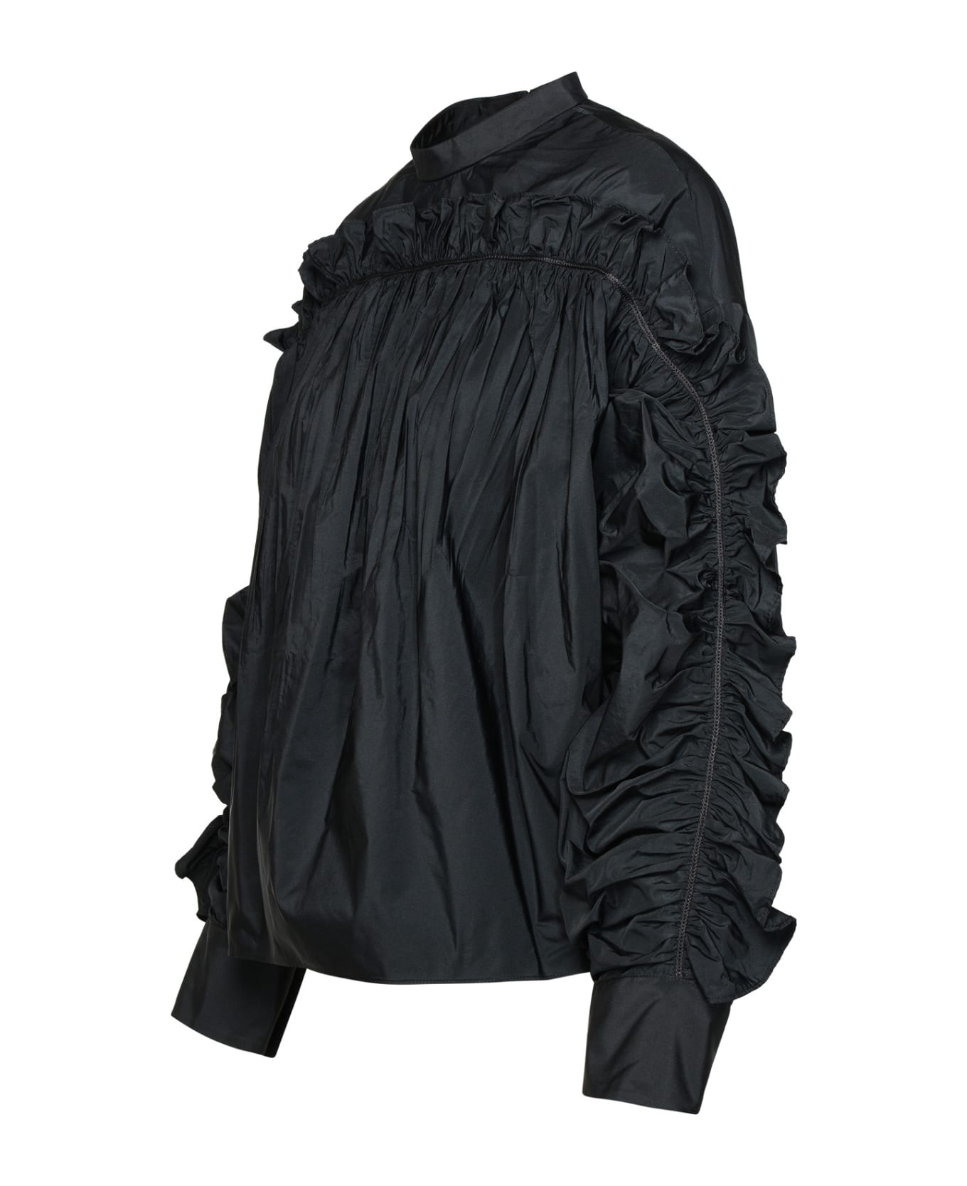 Jil Sander Black Polyester Blouse - Black ジャケット