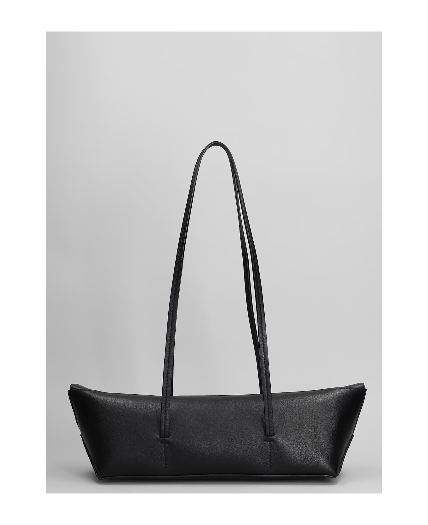Christopher Esber Gondola Mini Shoulder Bag In Black Leather - black