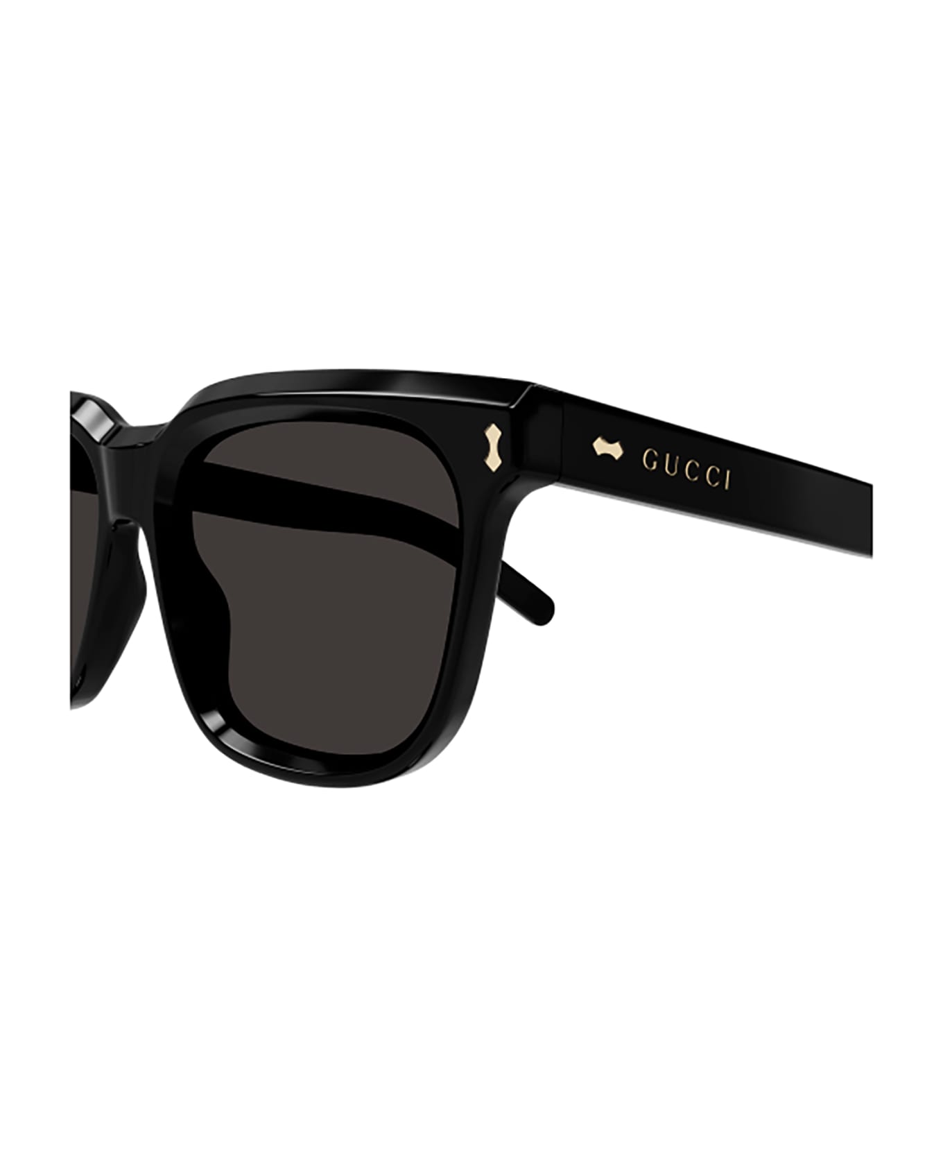 Gucci Eyewear GG1523S Sunglasses - Black Black Grey サングラス