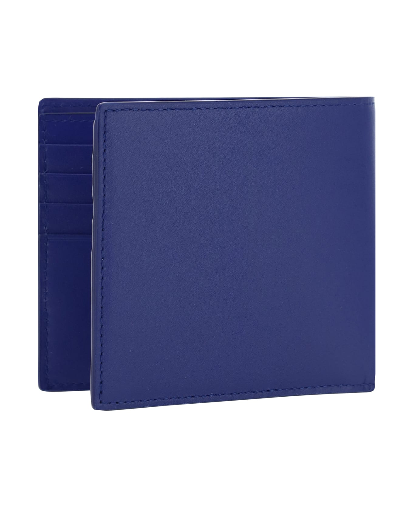 Burberry Bi-fold Wallet - Blue 財布