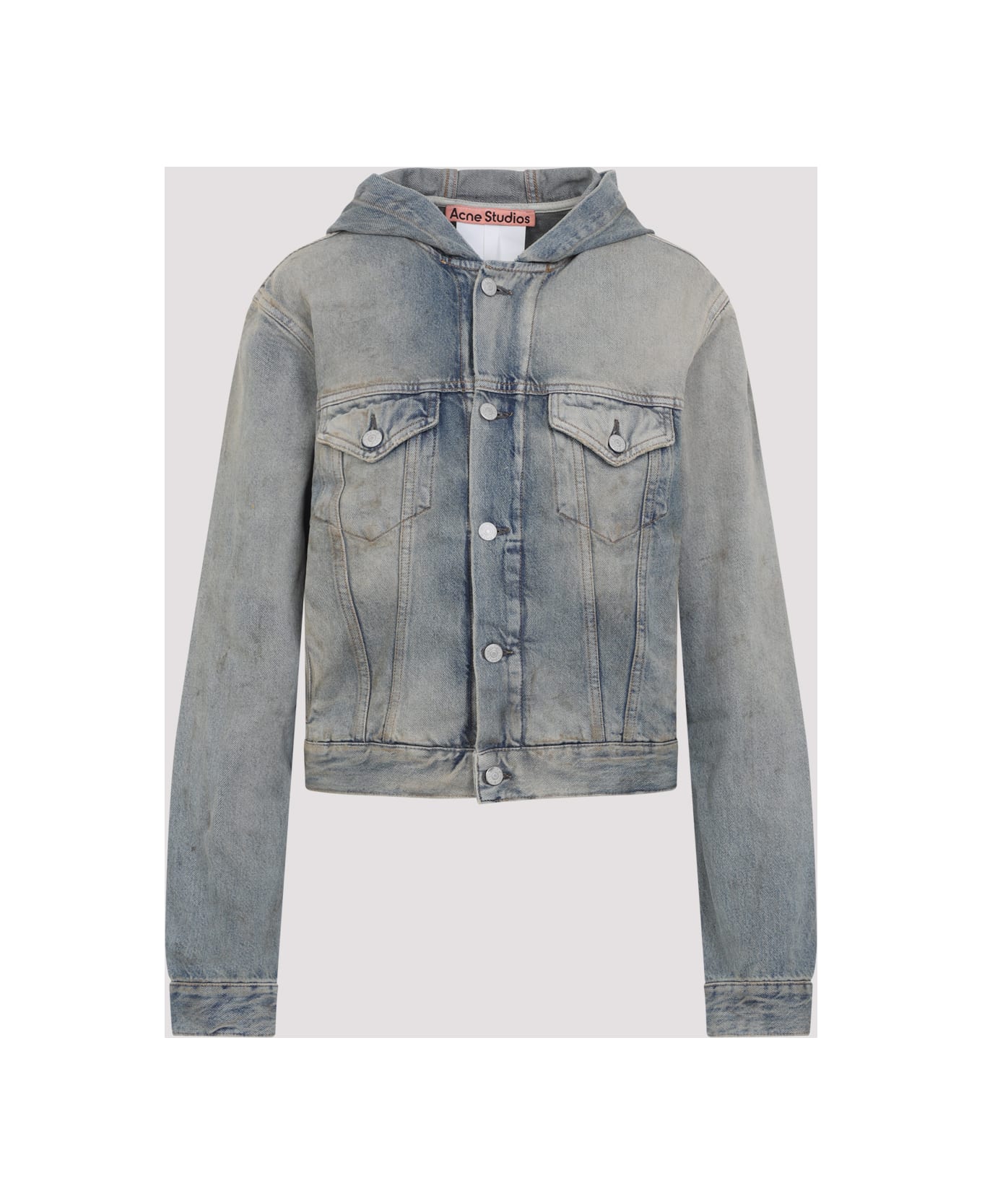 Acne Studios Cotton Jacket - Mid Blue