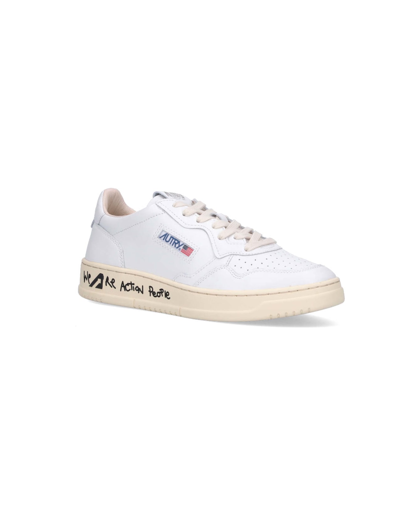 Autry Medalist Sneakers Aulm Ld06 - White