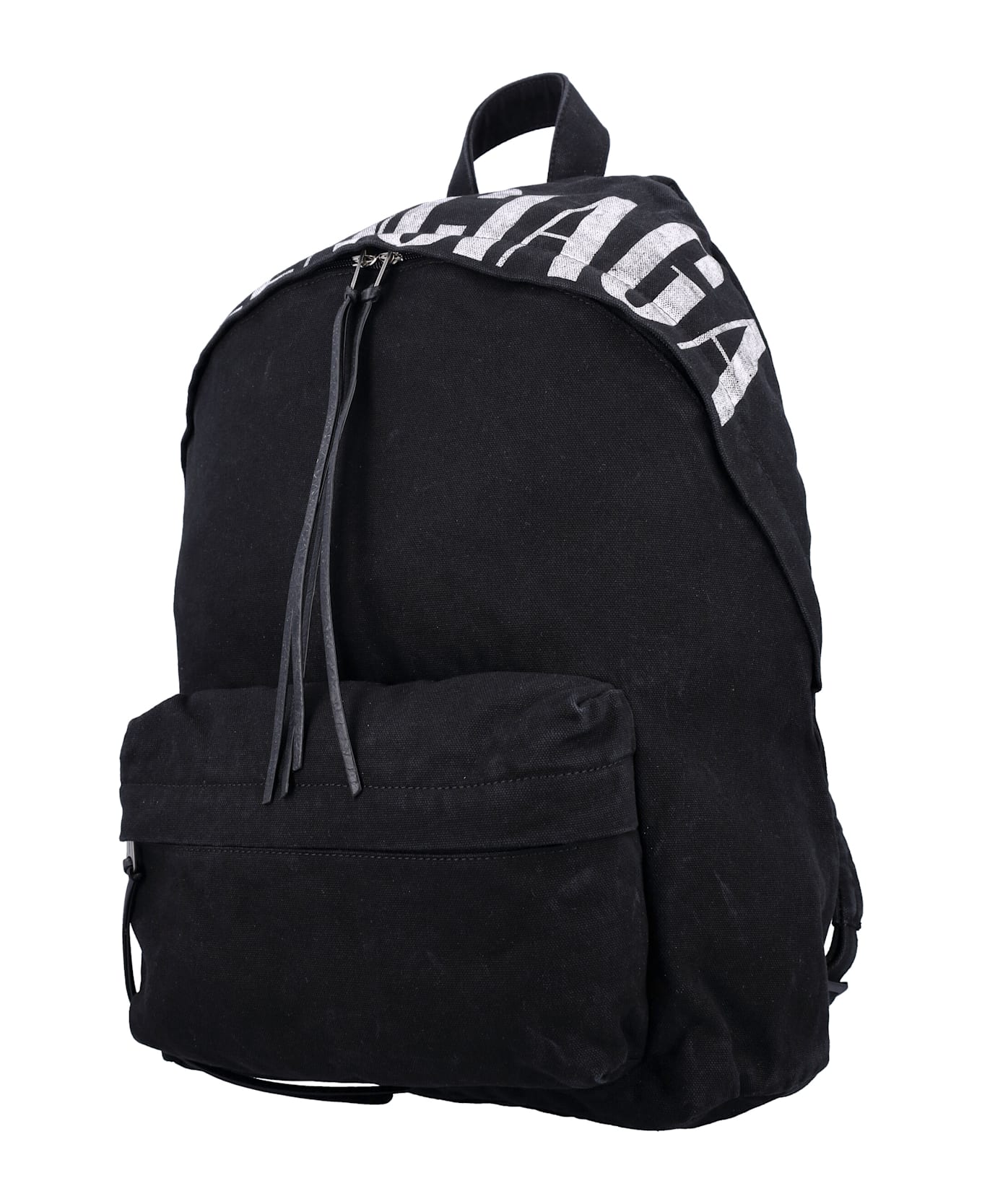 Balenciaga Editor Backpack - BLACK/L WHITE