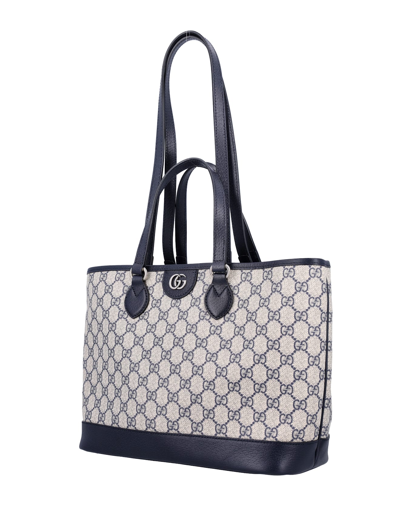 Gucci Ophidia Medium Tote Bag - BEIGE BLUE