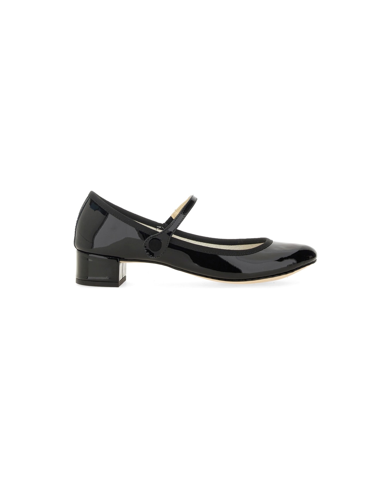 Repetto Pump Mary Jane "rose" - BLACK