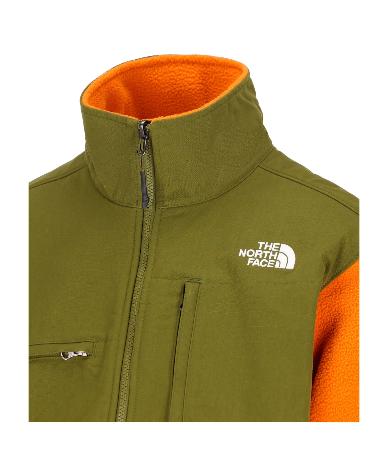 The North Face M Ripstop Denali Jacket - Desert Sun Forest Olive